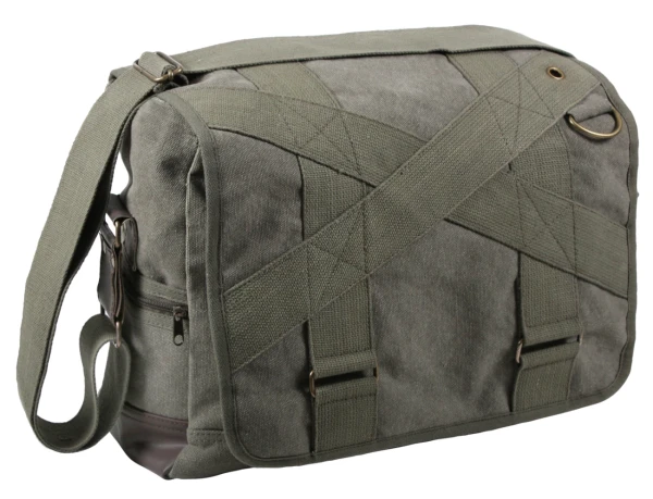 Rothco Vintage Canvas Outback Messenger Bag