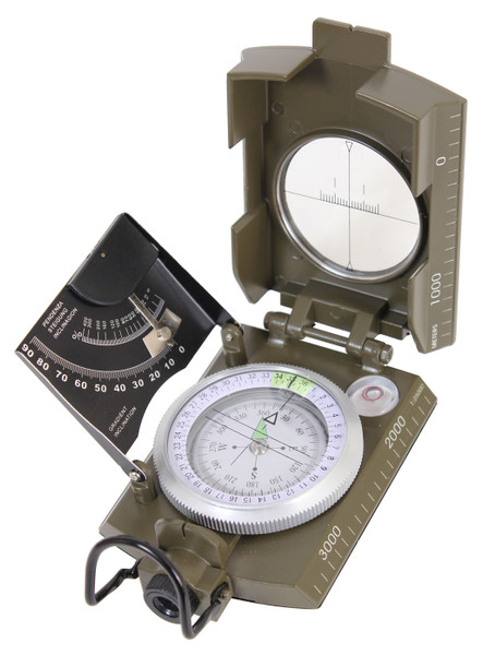 Rothco Deluxe Marching Compass - Olive Drab