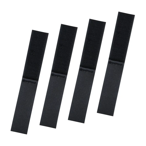 Rothco Black Web Keeper Straps - 4 Pack  