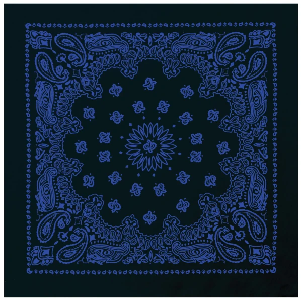 Rothco Trainmen Paisley Bandana – Extra-Large - 27” X 27"