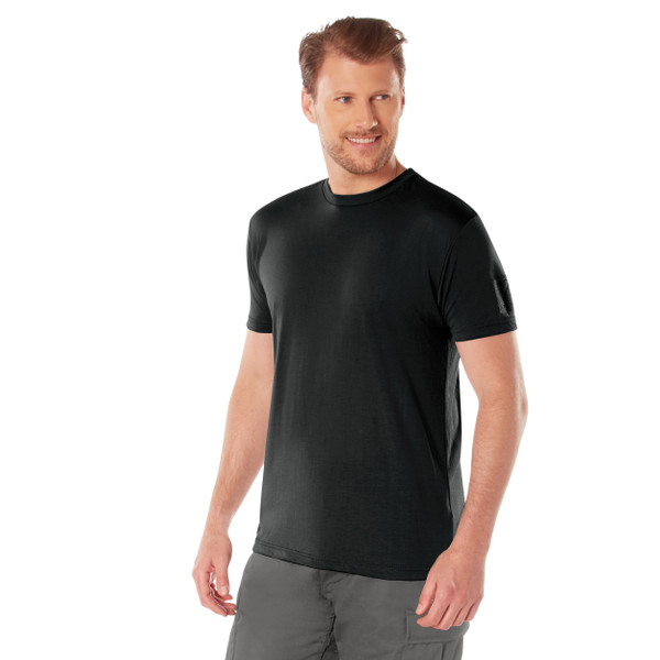 Rothco Tactical Athletic Fit T-Shirt - Black