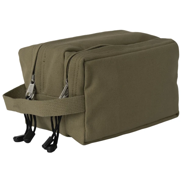 Rothco Canvas Dual Compartment Travel Kit