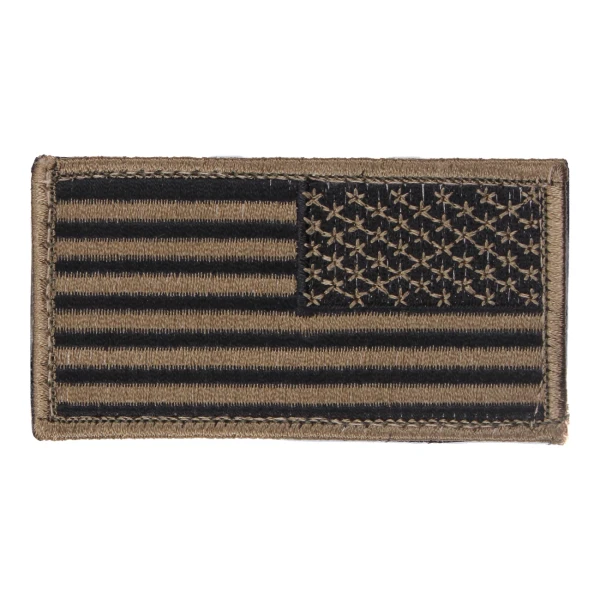 Rothco American Flag Patch - Hook Back