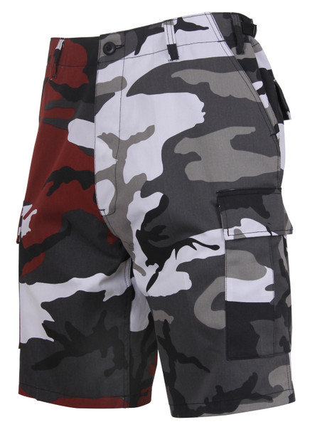Rothco Two-Tone Camo BDU Short - Red Camo / City Camo