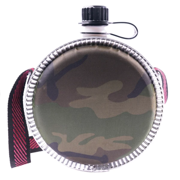 Rothco Woodland Camo Mini Desert Canteen