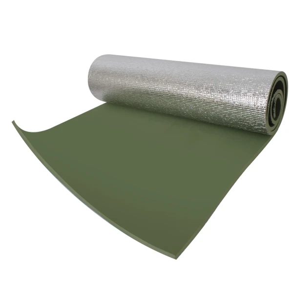Rothco Thermal Reflective Sleeping Pad with Ties - Olive Drab