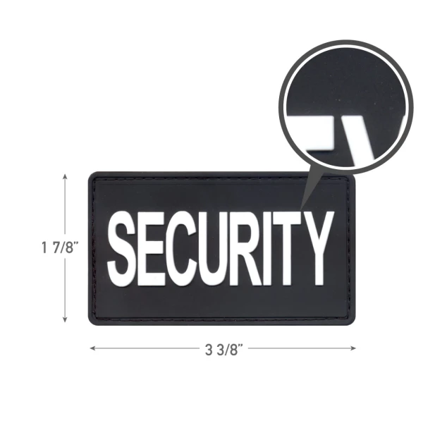 Rothco PVC Security Patch w/ Hook Back