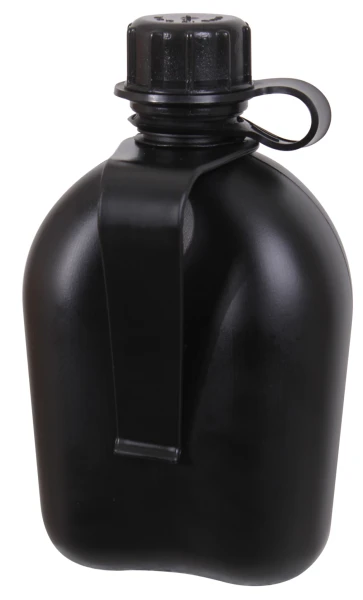 Rothco 3 Piece G.I. Plastic Canteen With Clip