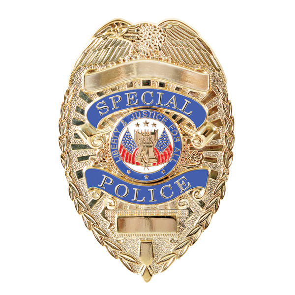 Rothco Deluxe Special Police Badge - Gold