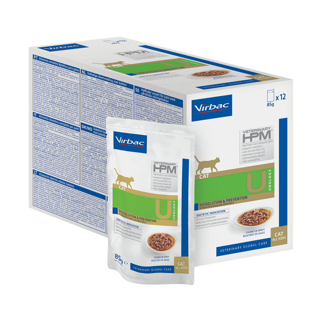 Cat Urology Dissolution & Prevention - U - Wet 12 x 85 g