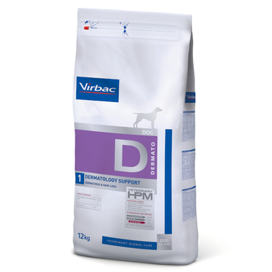 Dog Dermatology Support - D1 sac 12 kg