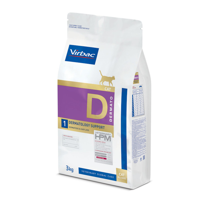 Cat Dermatology Support - D1 - 3kg
