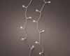 LED Durawise Warm White Battery Operated 192 Count Light Set 47 ft. with Transparent Wire 