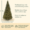 16' Slim Tower Tree - Clear LED 