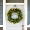 Elegant Vertical Wreath Hanger Adjustable 