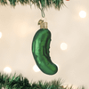 Old World Pickle Glass Christmas Ornament 