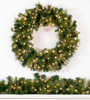 18' X 14" Brighton Pine Garland - Unlit