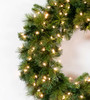 18' X 14" Brighton Pine Garland - Clear