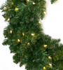 36" Finley Spruce Wreath - Clear LED 