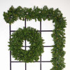 32" Natural Douglas Wreath - Battery-Operated Clear LED 
