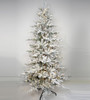 7.5' Flocked Appalachian Fir TREE - CLEAR LED 7.5' Flocked Appalachian Fir TREE - CLEAR LED