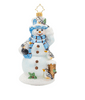 Radko Snowy Perch Pals Ornament