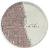 Birchwood Round Tray Chicago  15.7" 