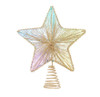 Gold Star Tree Topper w/27 RGB Lights 11.5"