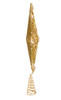Pearl/Gold 8-Point Star Tree Topper 16"