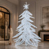 12' Designer Christmas Tree With 2200 Cool/Warm White LED Lights
