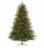 7.5' Cumberland Fir Tree-ColorChange 3mm LED PowerPole