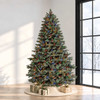 9' Savoy Blue Spruce Tree-ColorChange 3mm LED PowerPole