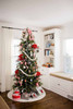 12' Slim Wexford Spruce Tree-ColorChange 3mm LED PowerPole