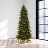 7.5' Slim Geneva Fir Tree-ColorChange 3mm LED PowerPole
