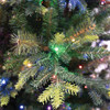 12' Slim Geneva Fir Tree-ColorChange 3mm LED PowerPole