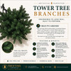 14' Slim Tower Tree-RGB LED