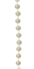 Bead Garland Shiny Pearl Shatterproof 33'