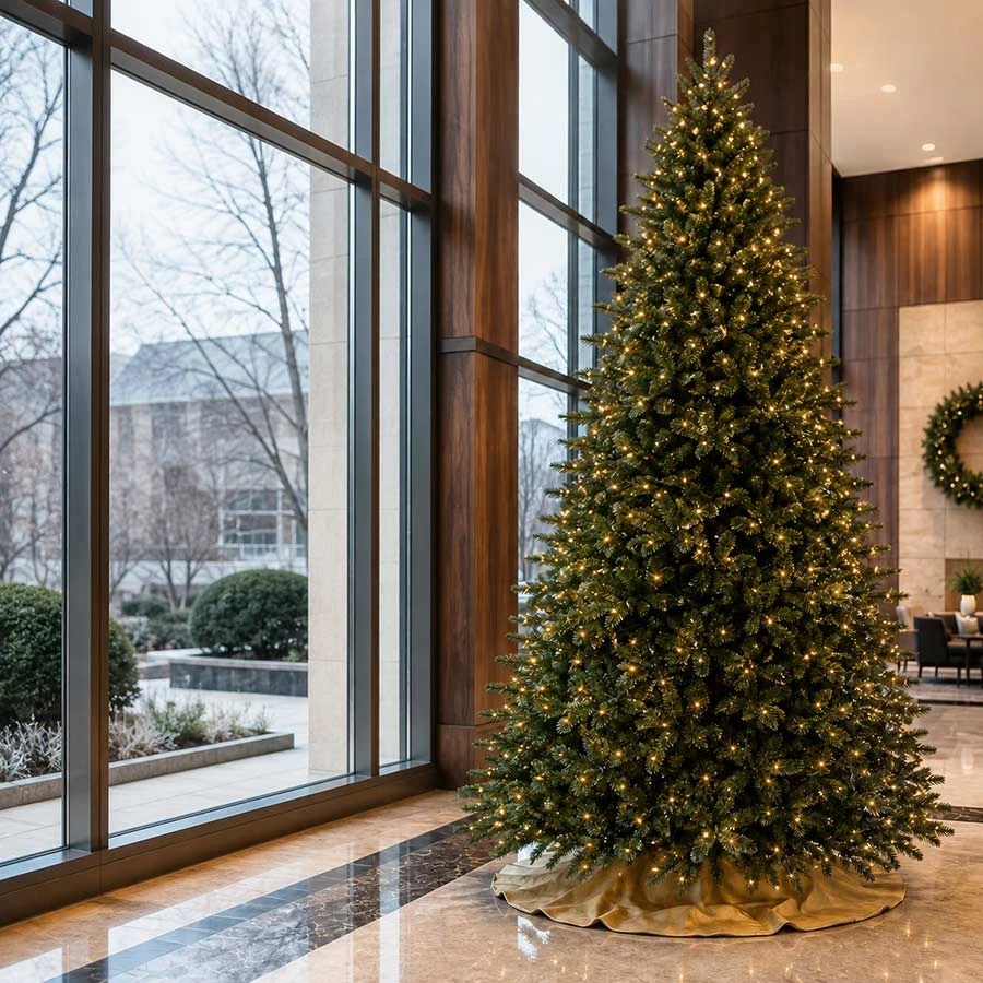 Commercial Christmas Trees Engineered to Perform: Inside TreeTime Tower Trees