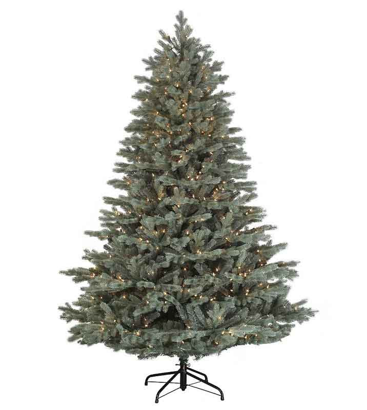 9 ft. Savoy Blue Spruce Artificial Christmas Tree | Pre-Lit Spruce