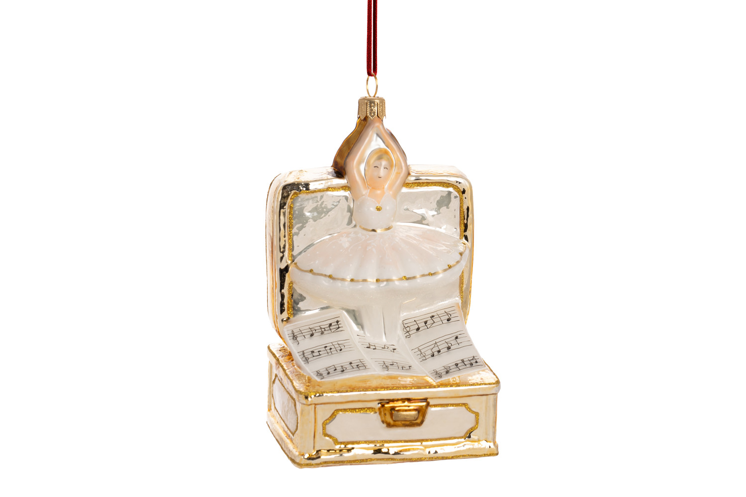 Huras Family Tiny Dancer Music Box Ornament | Treetime