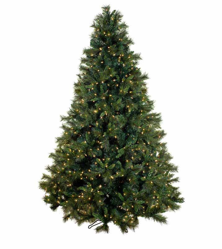 7.5' Deluxe Brighton Pine Tree-ColorChange 3mm LED PowerPole