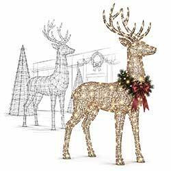 Outdoor Wire Decor