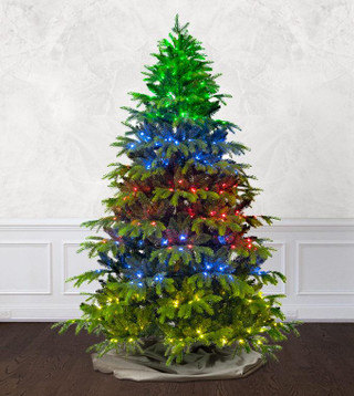 6.5' Magic Fir Tree - Sparkling RGB LED