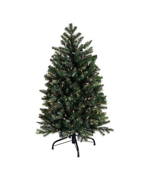  3' Deluxe Geneva Fir Tree Clear 