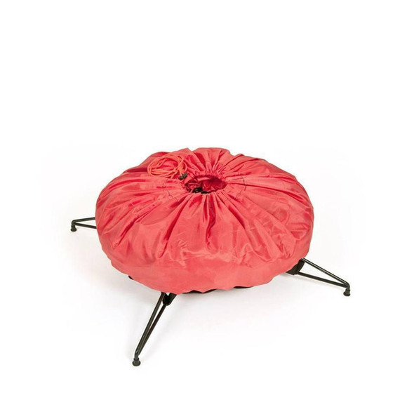 Santas Bag, Red Upright storage bag. non-adjustable 