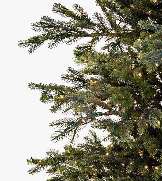 3' Enchanted White Spruce Tree - Clear 3mm LED 