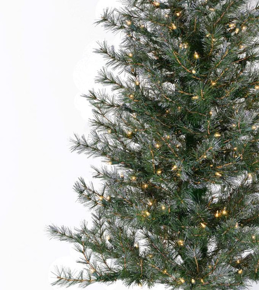 6' GLITTER ALPINE Tree - Clear 