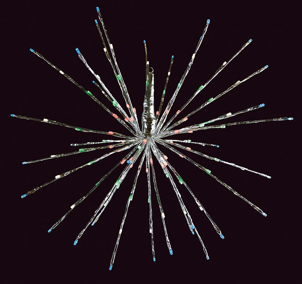 LED 3D Silver Multi Radiant Blast 24" 
