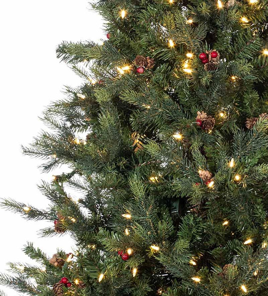5' Santa Fe POTTED Tree - Clear LED 