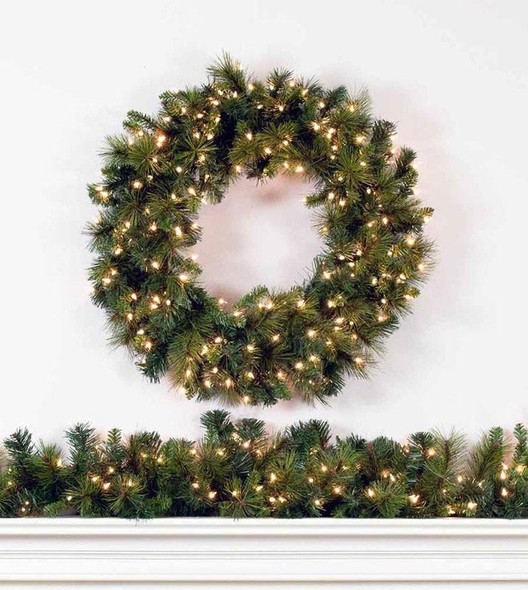 Brighton Pine Wreaths and Garland